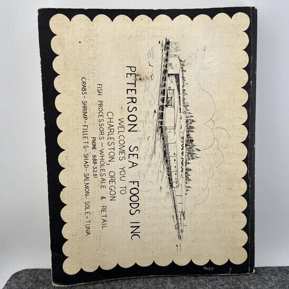 Cook Book Presented by The Fishwives of Charleston, Oregon [1972 · 2nd Printing]